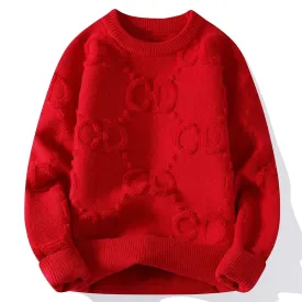 2023 New Winter Thick Warm Cashmere Sweater Men High End Luxury Mens Christmas Jumper Korean Harajuku Male Pullover Sweaters