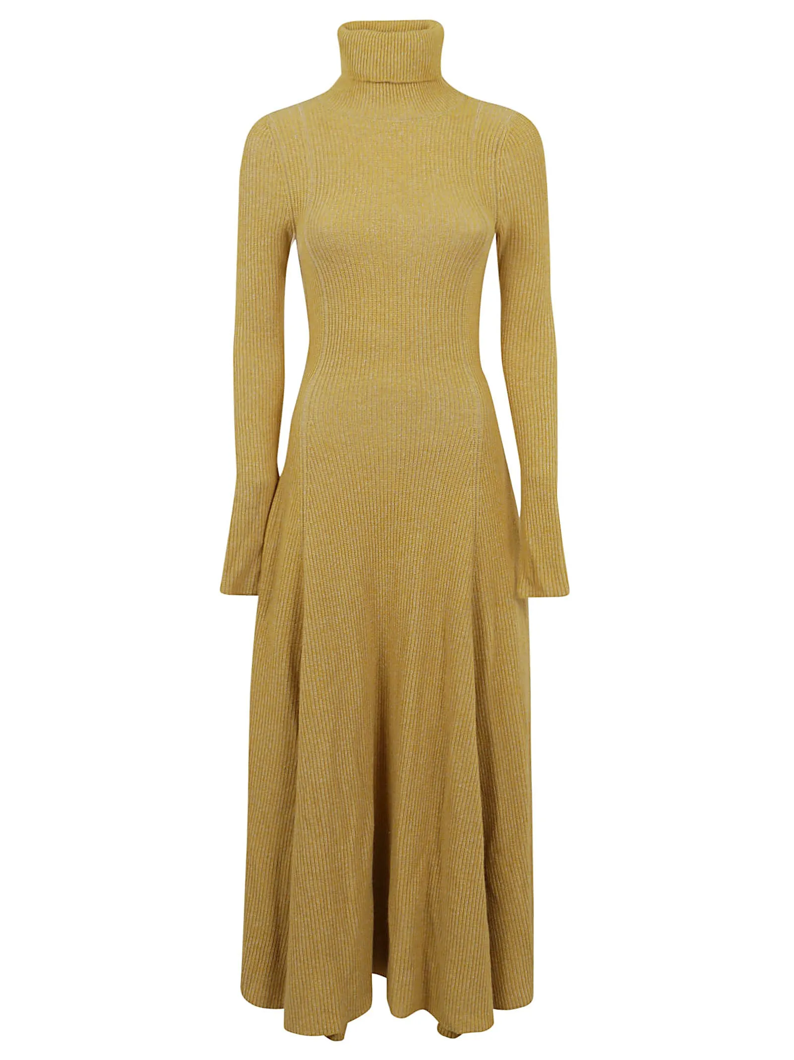 Alanui Open Back High Neck Maxi Dress