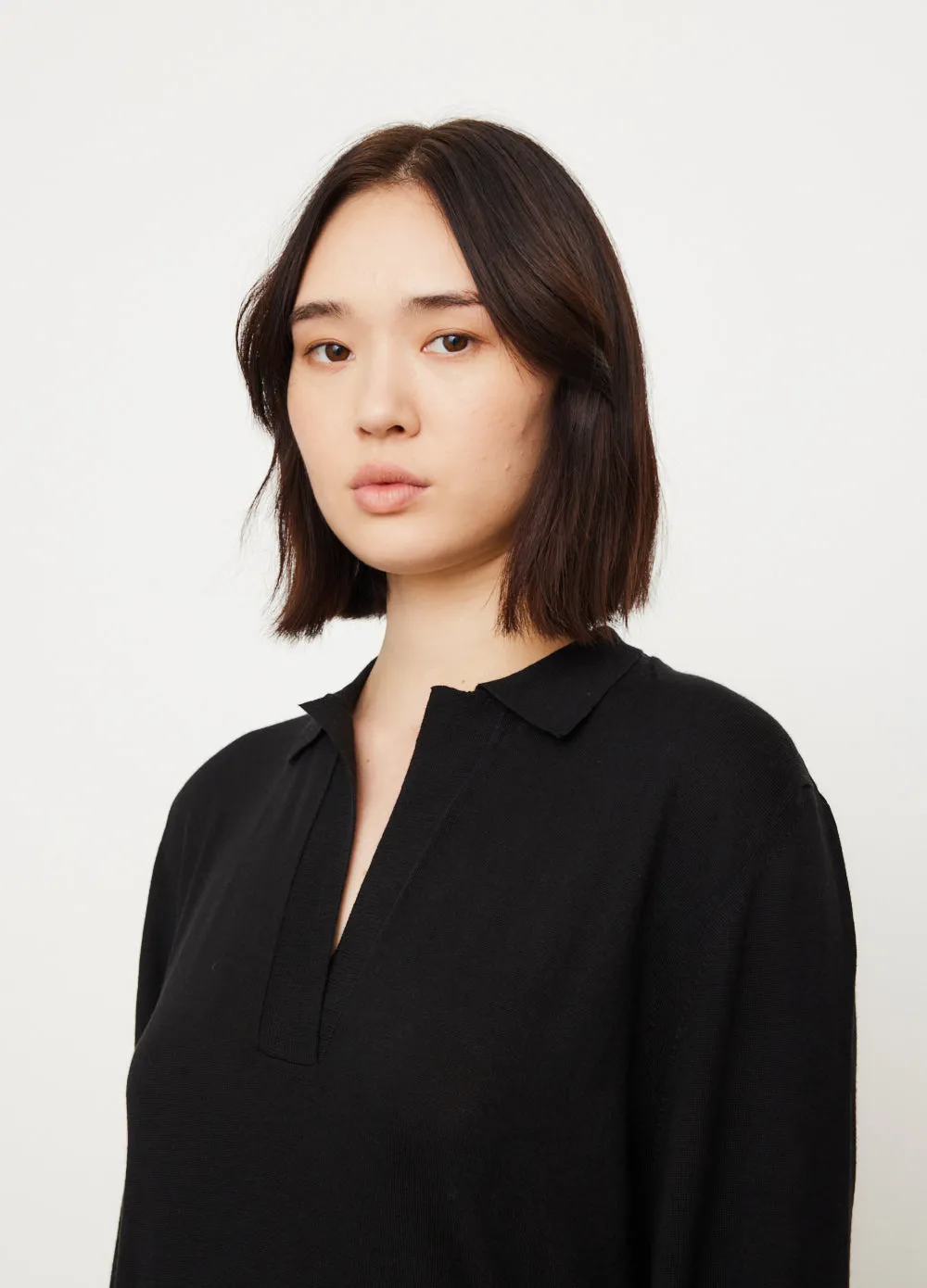 Amor Collared Knit Dress