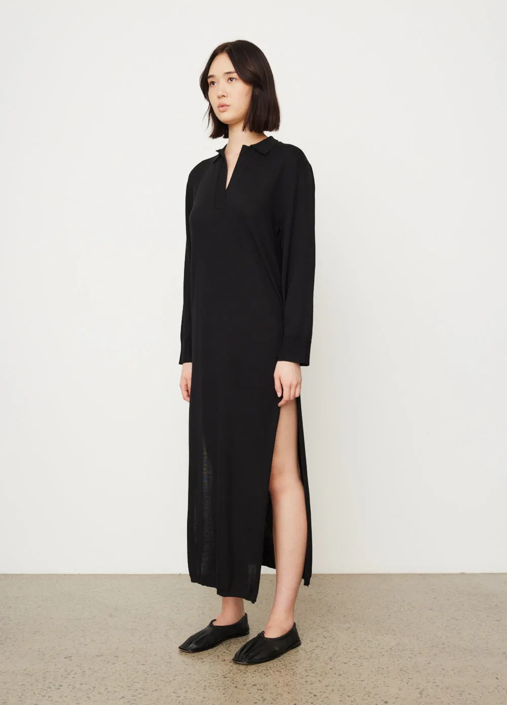 Amor Collared Knit Dress