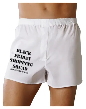 Black Friday Shopping Squad - Drop and Give Me Deals Boxer Shorts