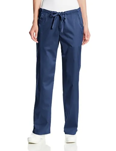 Cherokee 1066P Women's Petite Sizes Low-Rise Drawstring Pant Petite