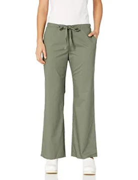 Cherokee 1066P Women's Petite Sizes Low-Rise Drawstring Pant Petite