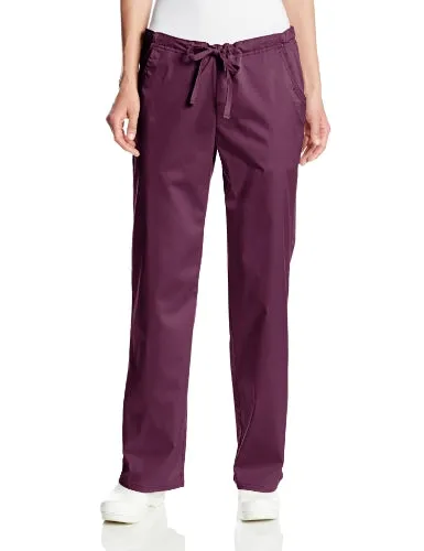 Cherokee 1066P Women's Petite Sizes Low-Rise Drawstring Pant Petite