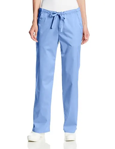 Cherokee 1066P Women's Petite Sizes Low-Rise Drawstring Pant Petite