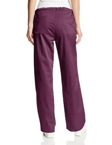Cherokee 1066P Women's Petite Sizes Low-Rise Drawstring Pant Petite