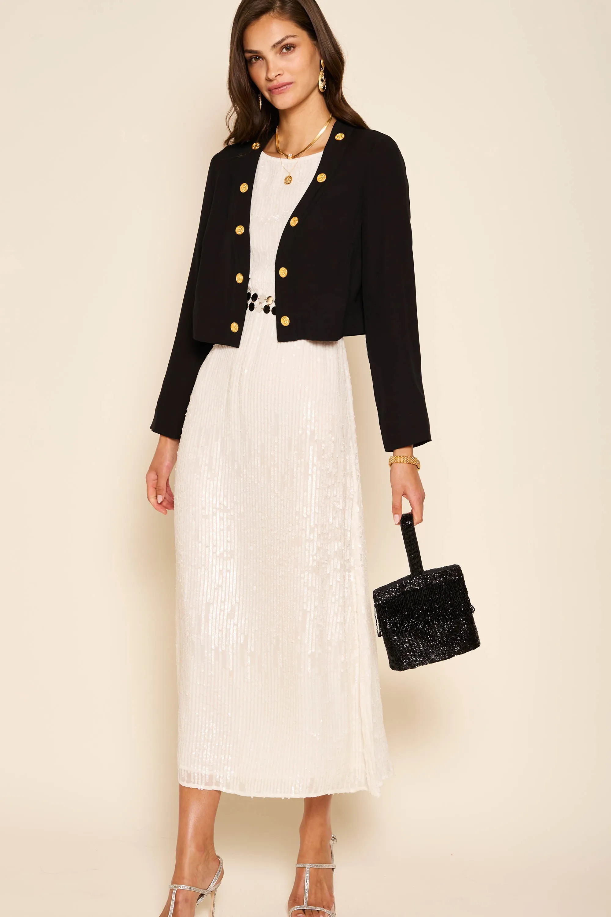 Coco - Ivory Sequin