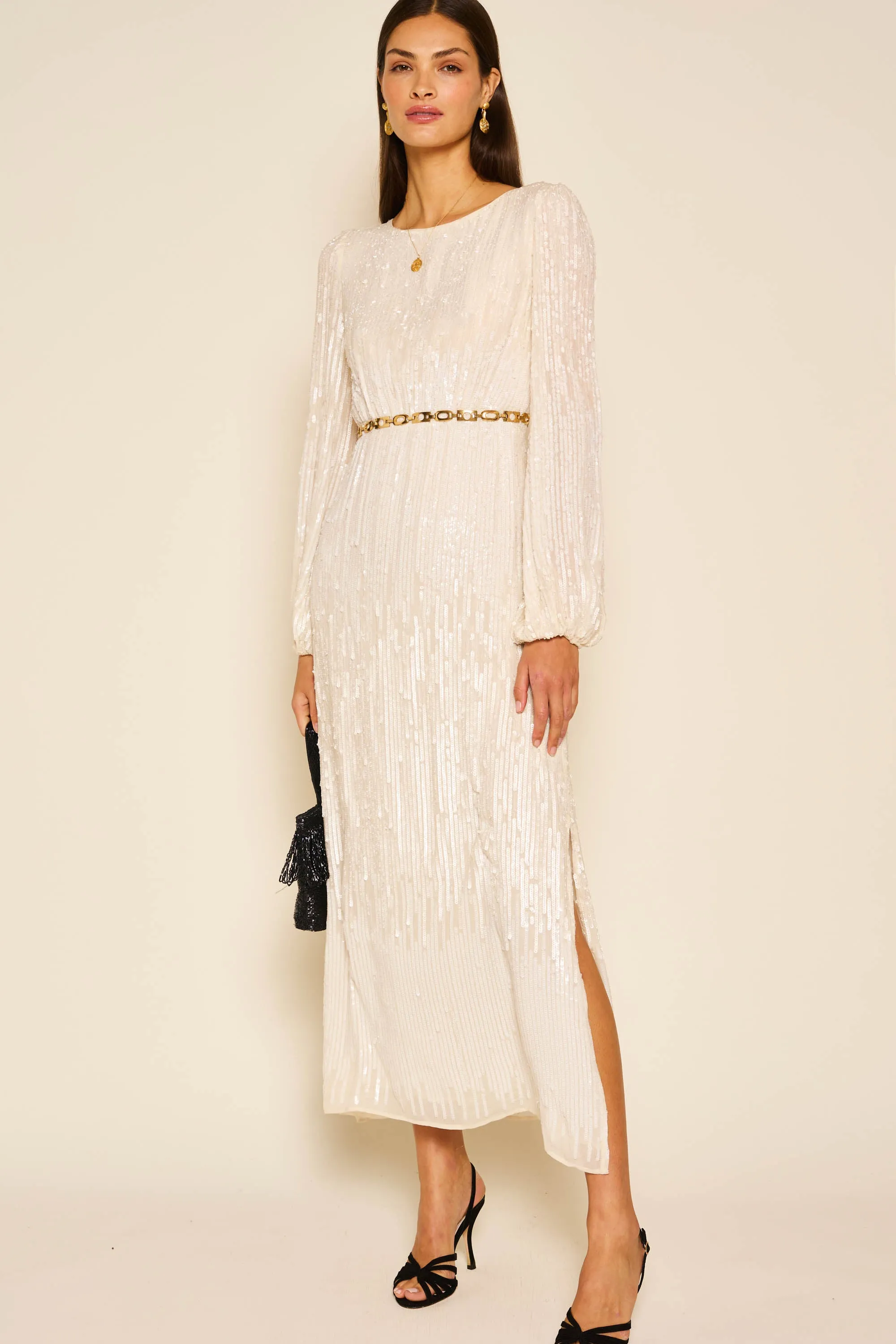 Coco - Ivory Sequin