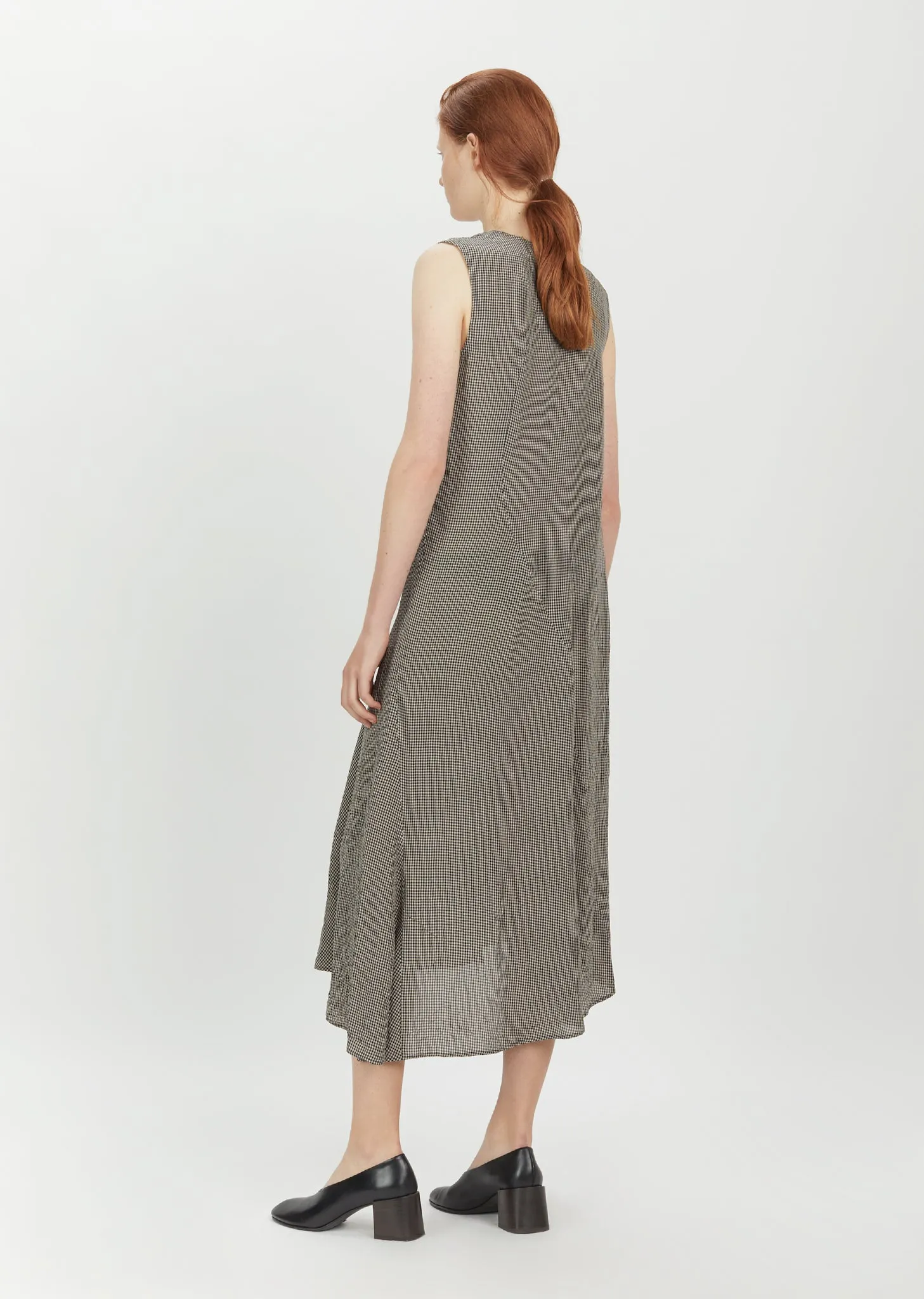 Deala Check Dress