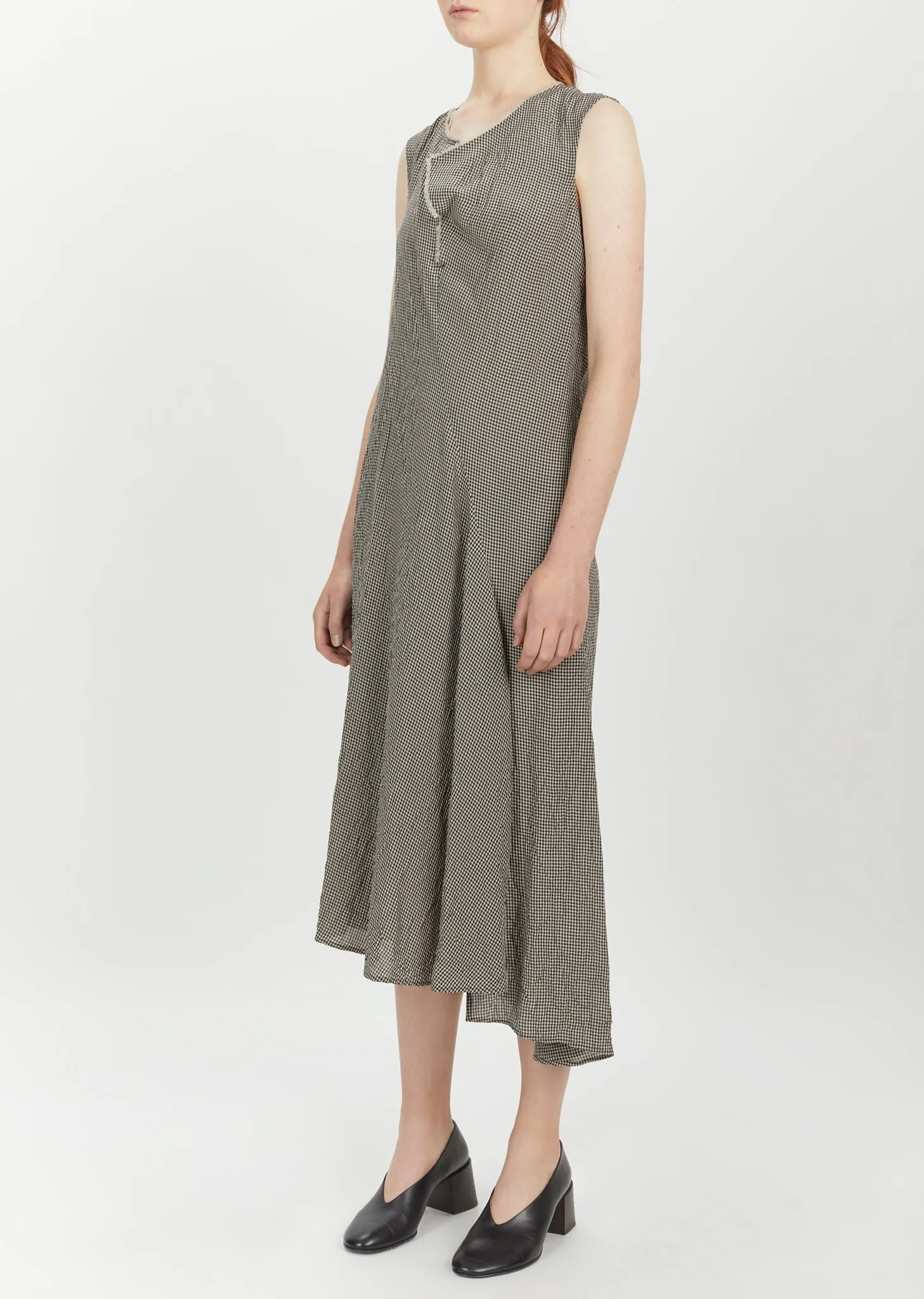 Deala Check Dress