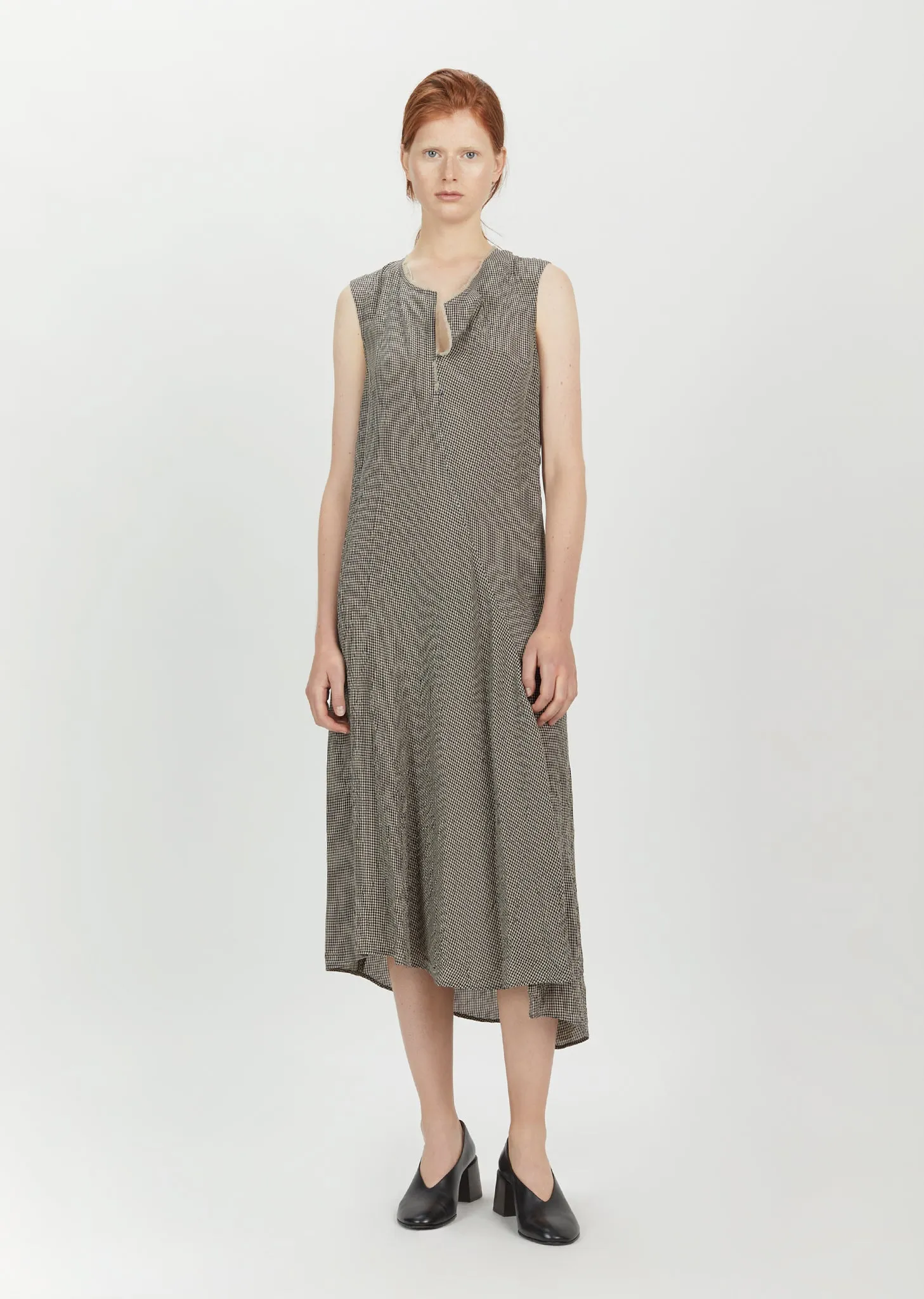 Deala Check Dress