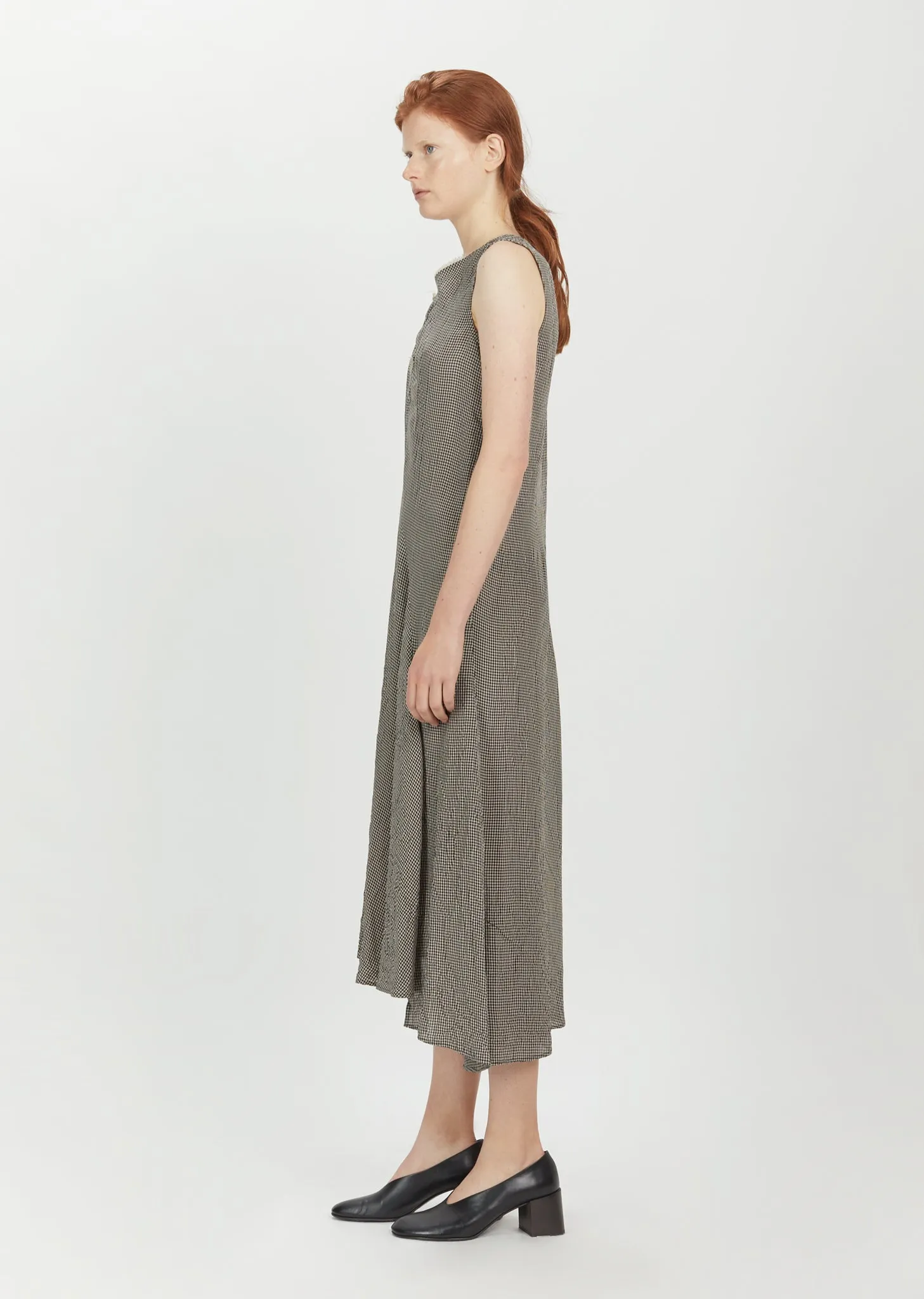 Deala Check Dress