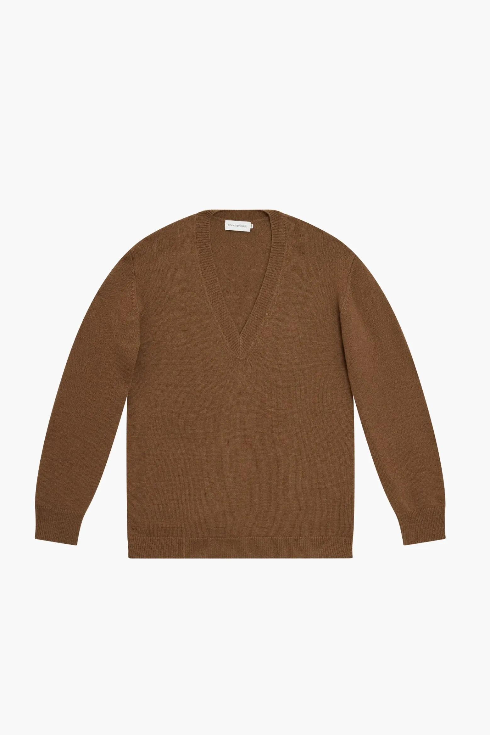 ELVA V-NECK CASHMERE WOOL SWEATER