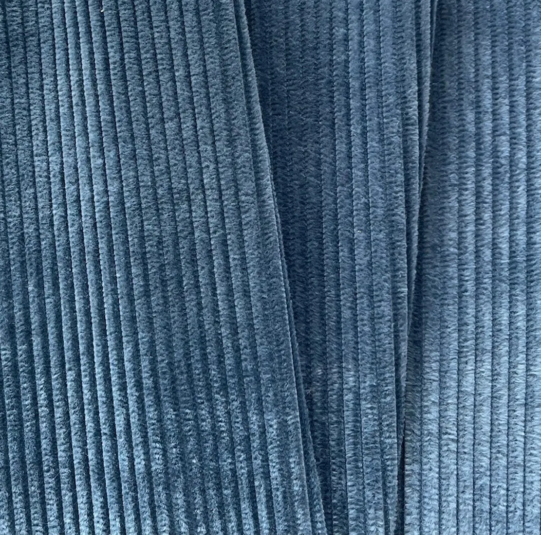 Etro Couture Denim Blue Wide Wale Cotton Corduroy (Made in Italy)