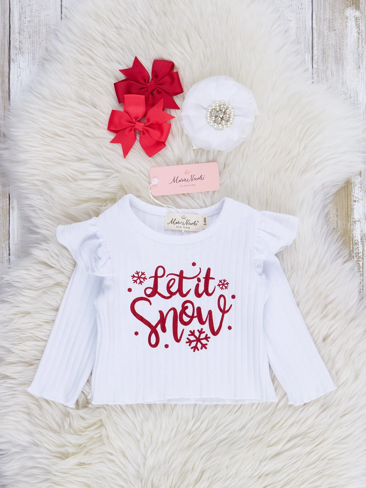Holiday Cheer Velvet Bloomer Overalls