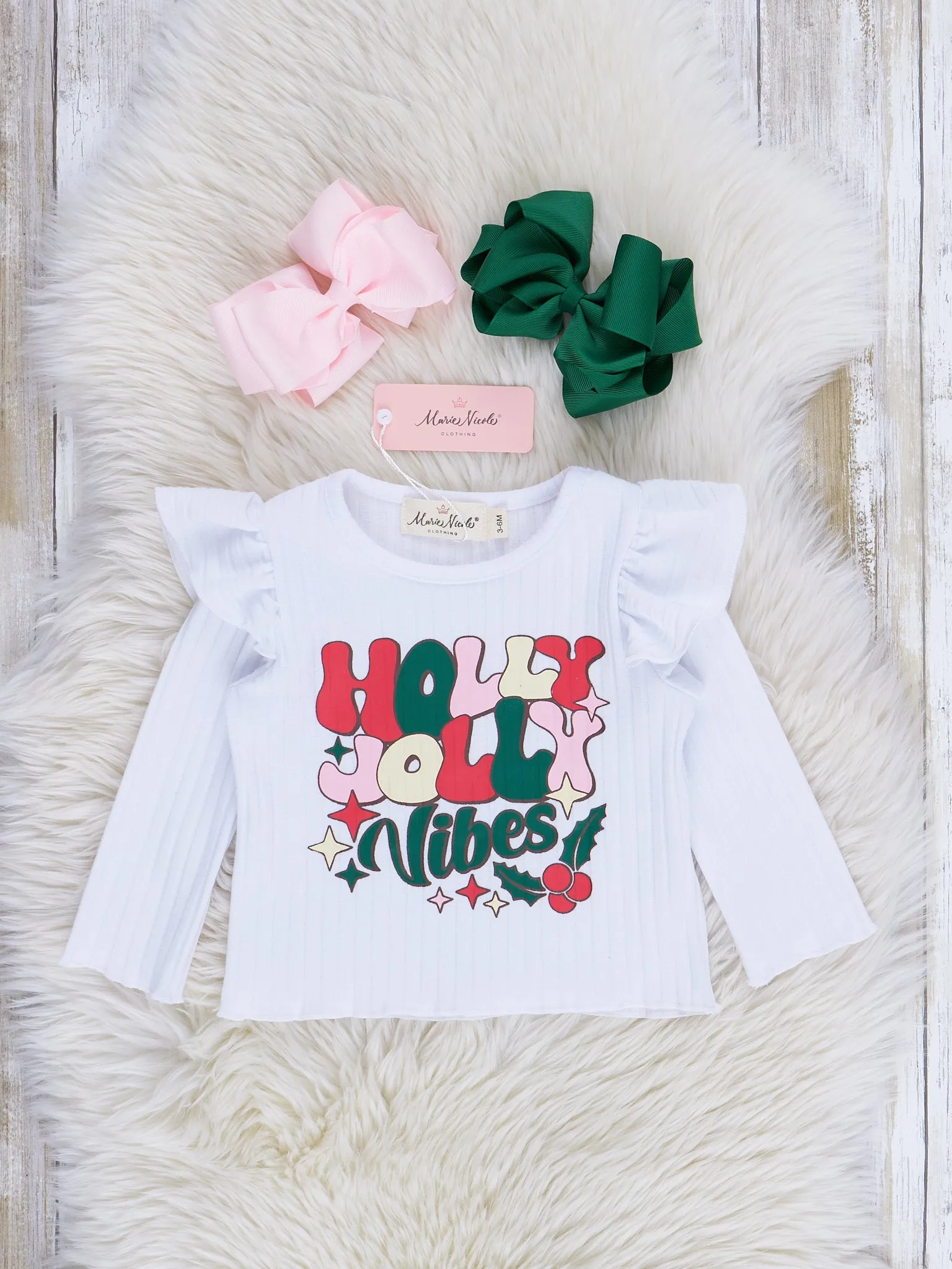 Holiday Cheer Velvet Bloomer Overalls