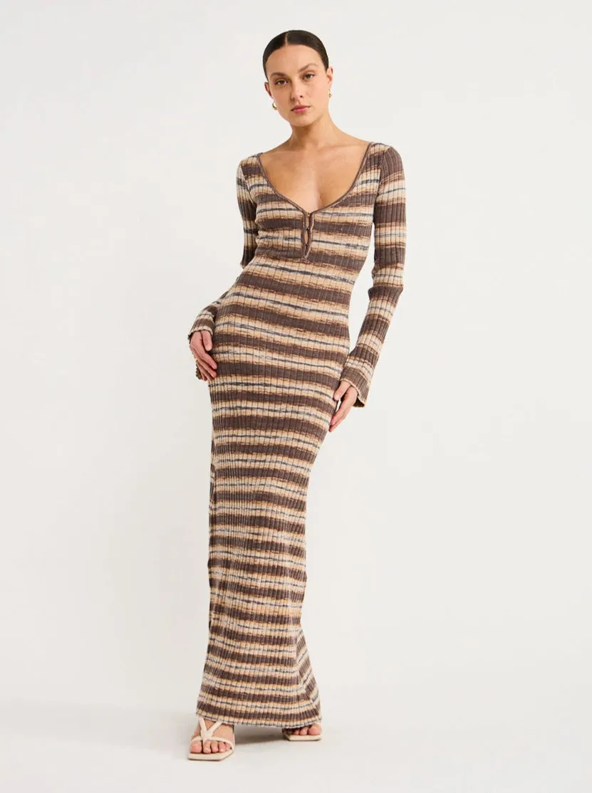 Isabelle Quinn Vera Knit Dress in Luna Gradient