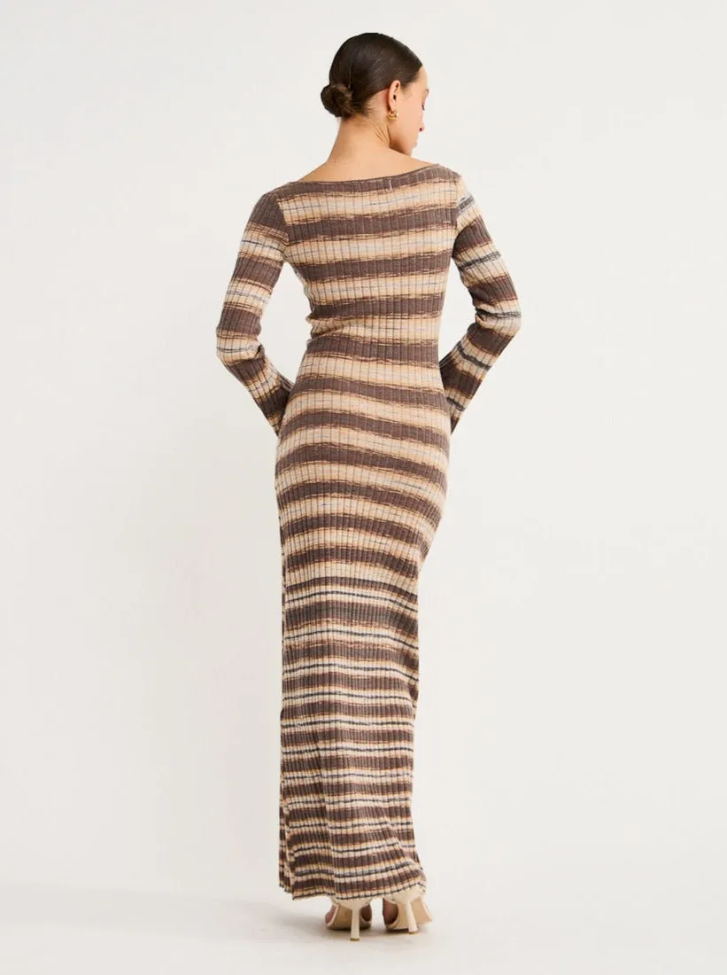 Isabelle Quinn Vera Knit Dress in Luna Gradient