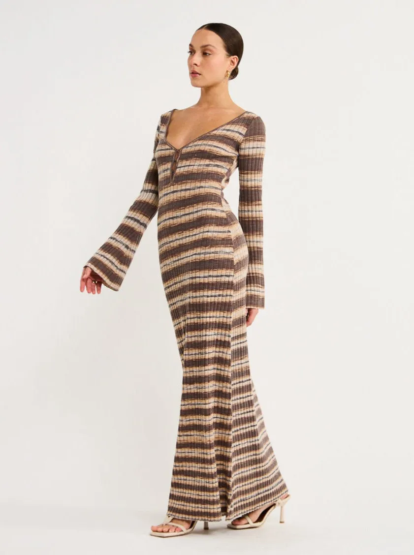 Isabelle Quinn Vera Knit Dress in Luna Gradient