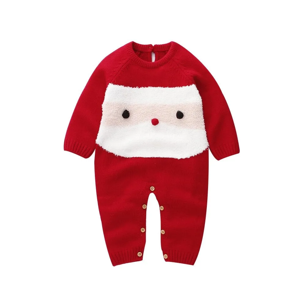 Knitted Santa Jumpsuit