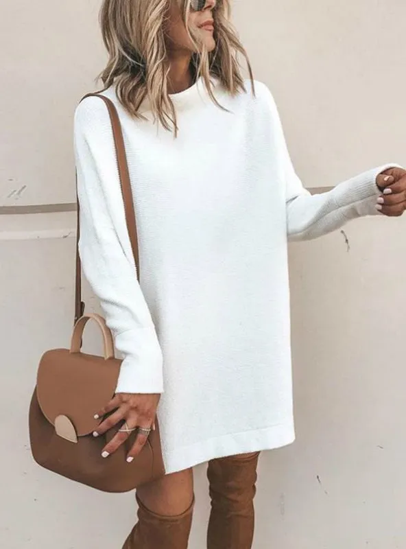 Long Sleeve Slim Streetwear Pullovers Oversized Sweater