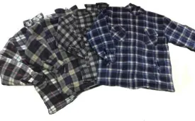 men's sherpa lined fleece jackets (sizes m-2xl) Case of 24
