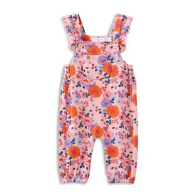 Milky Sunflower Fleece Overall