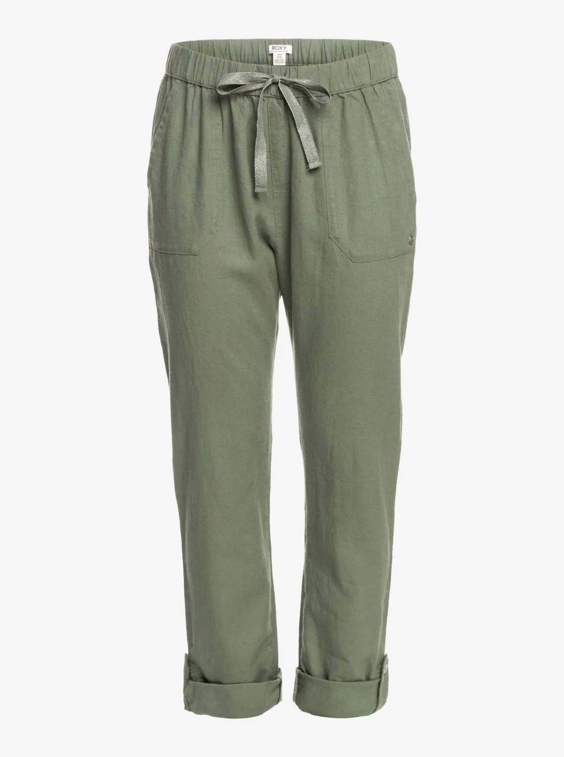 On The Seashore Pants - Agave Green