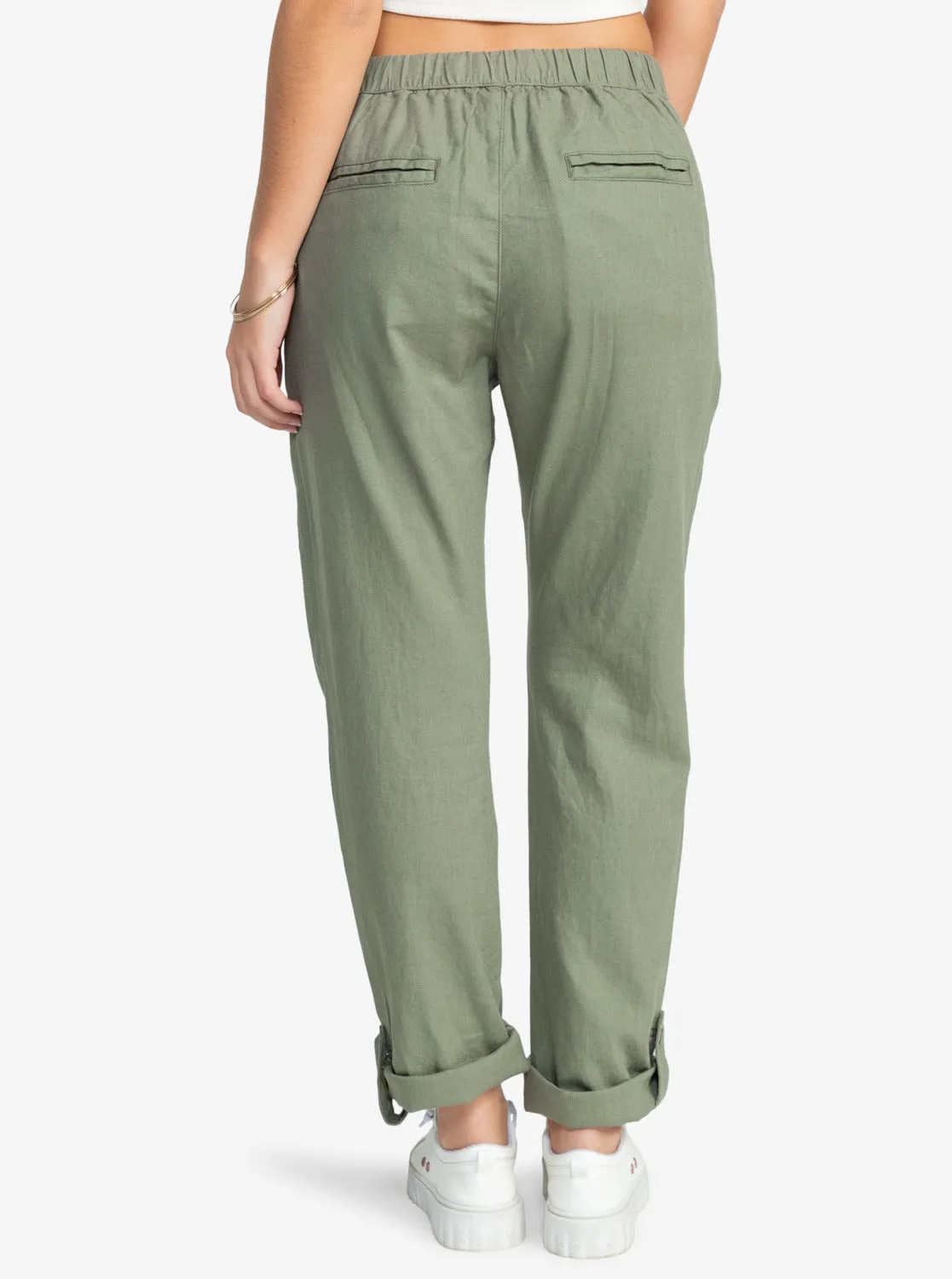 On The Seashore Pants - Sea Spray