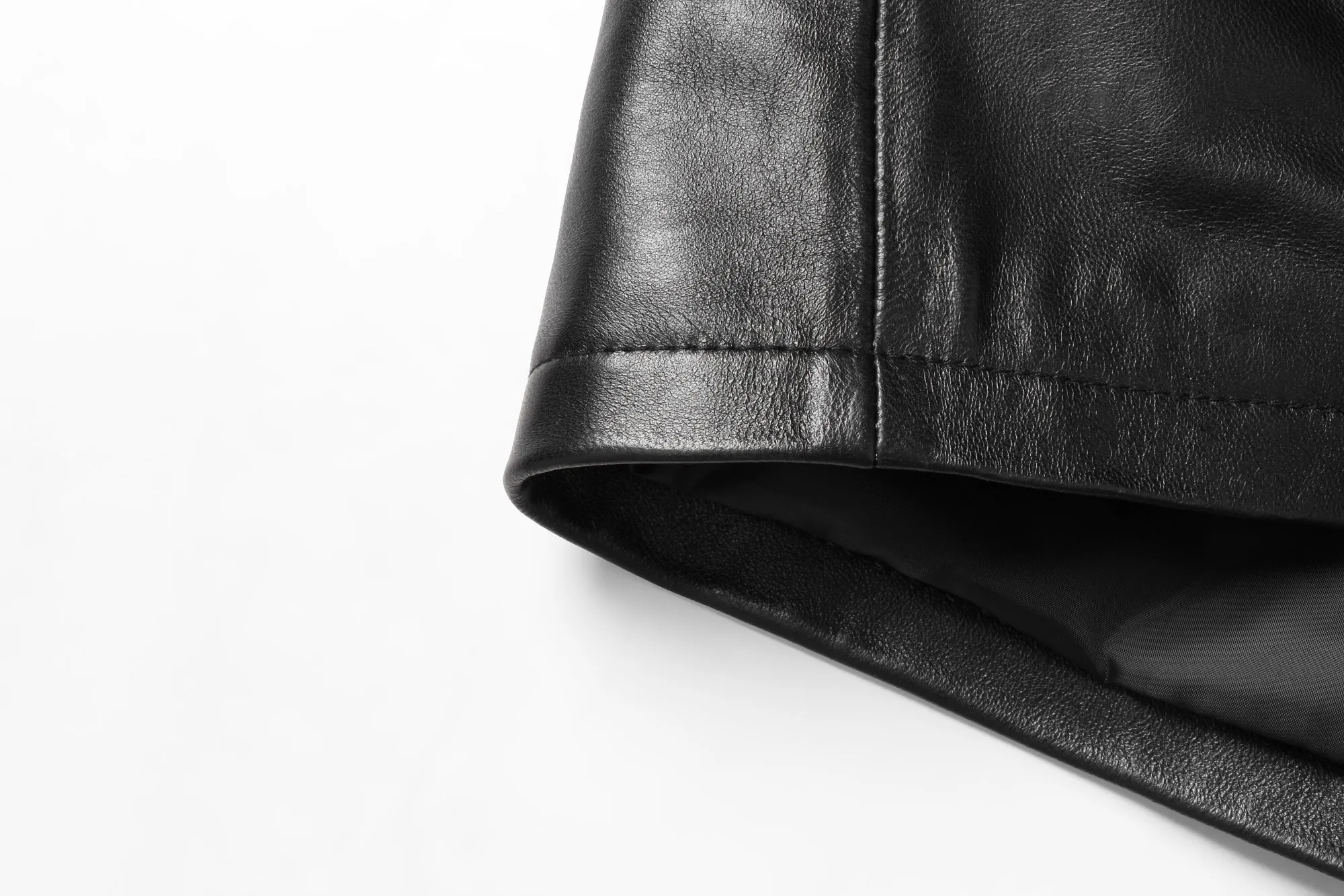 REED EST. 1950 Men's Jacket Genuine Lambskin Leather Stand UP Collar Winners Coat - Imported