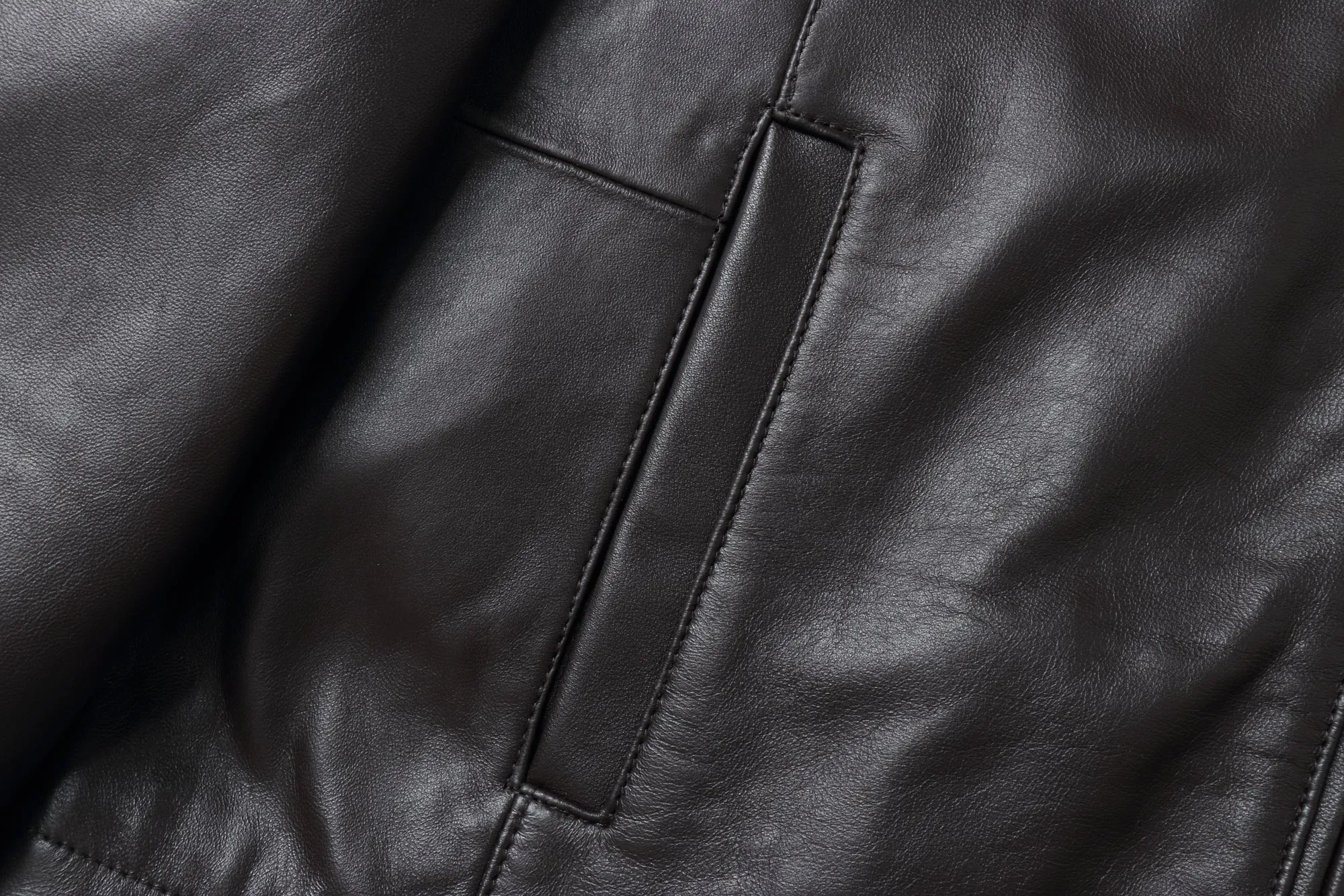 REED EST. 1950 Men's Jacket Genuine Lambskin Leather Stand UP Collar Winners Coat - Imported