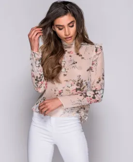SAVANNA FRILL BLOUSE