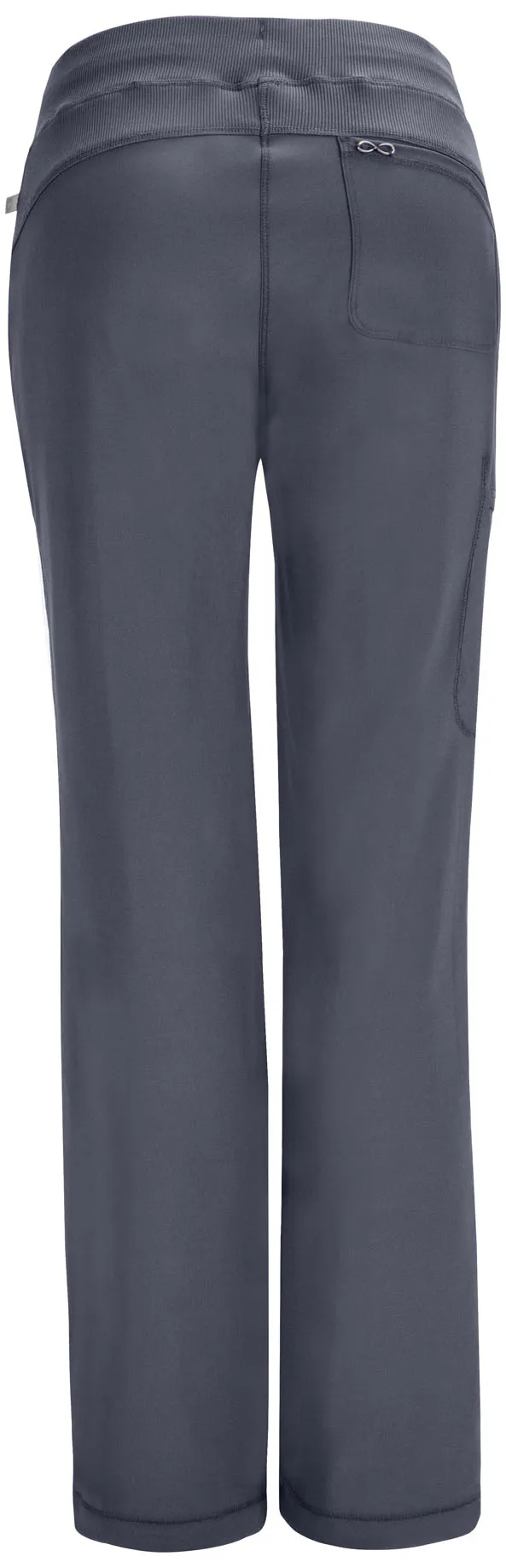 Scrub Pants - Cherokee Infinity Women's Straight Leg Drawstring Pant - Pewter, 1123A