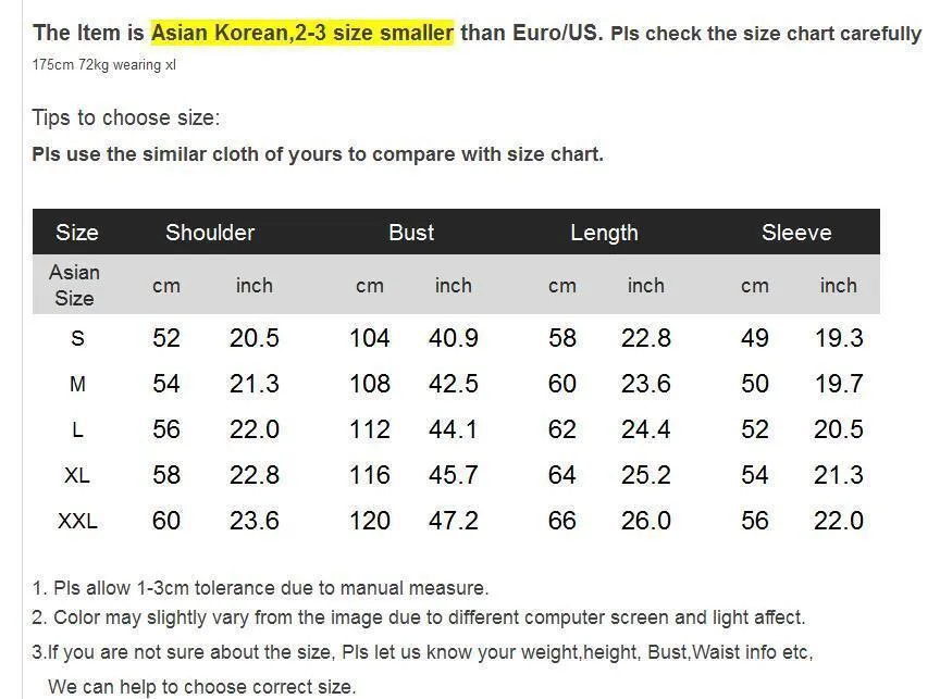 shirt Contrast sweater men designer pullover sweater men shoulder black white green yellow soft coat