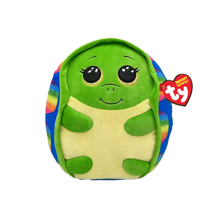 Shrugs Rainbow Turtle Squishy