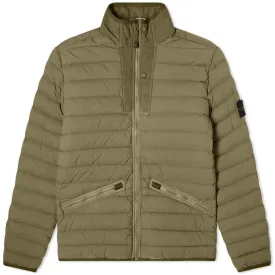 Stone Island Khaki Down Jacket