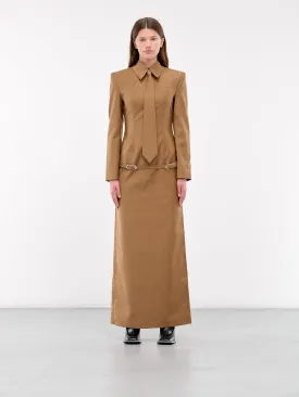 Tie Dress (DRWOBR07-CAMEL)
