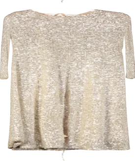 Topshop Metallic Maxi Sequin Dress UK 6