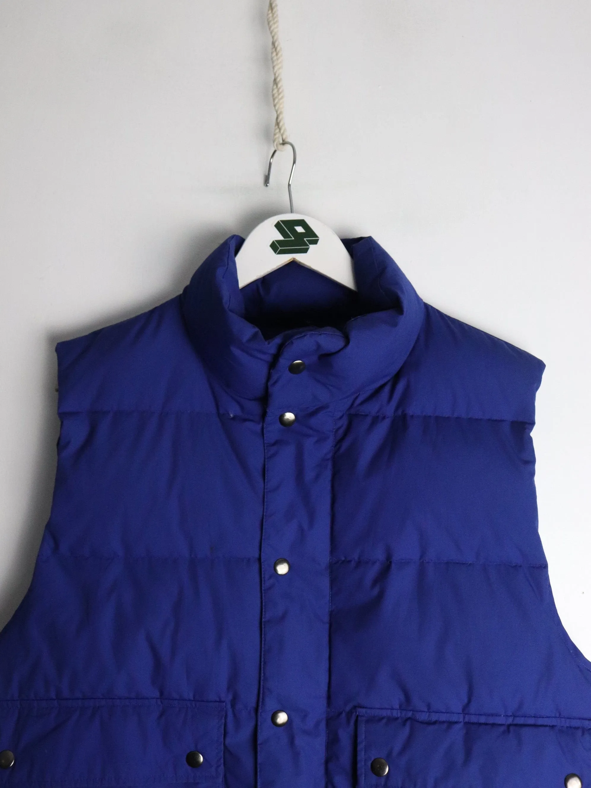 Woodlake Jacket Mens Medium Blue Down Vest
