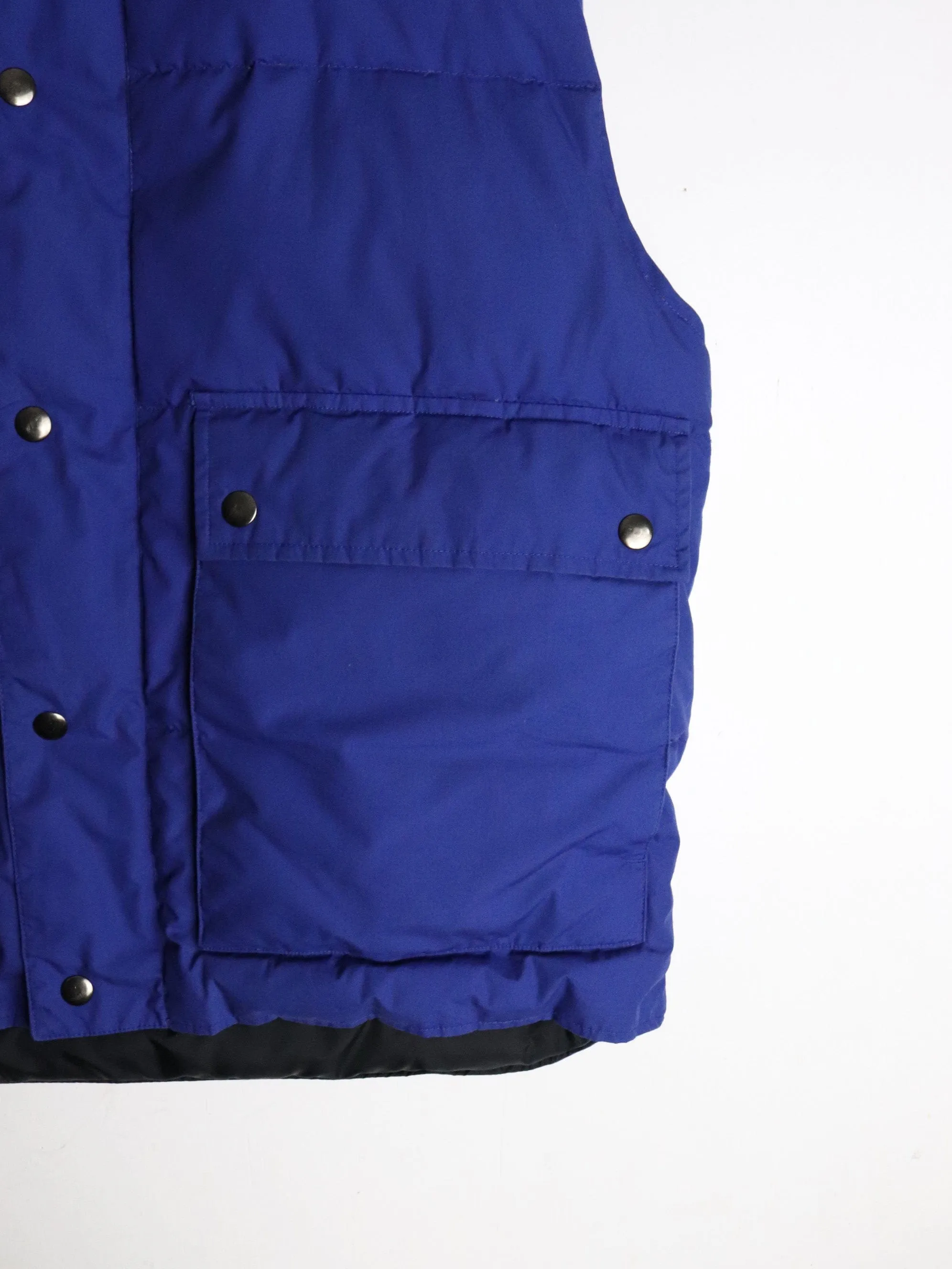 Woodlake Jacket Mens Medium Blue Down Vest