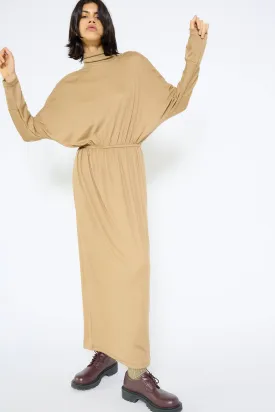 Wool I-Dress in Camel